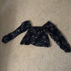 off the shoulder blouse